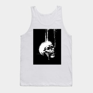 Smoking Skull Tank Top